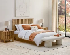 RIONA japandi style double-bed