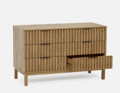RIONA japandi style 6-drawer dresser