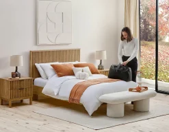RIONA japandi style nightstand