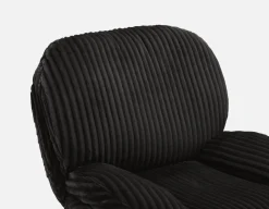 ROUSSEAU corduroy accent chair