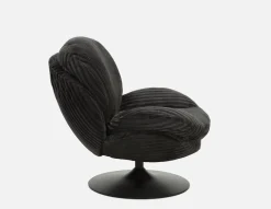 ROUSSEAU corduroy accent chair