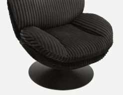 ROUSSEAU corduroy accent chair