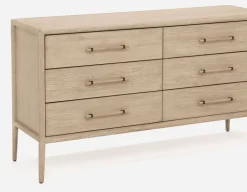 SAHARA minimalist scandinavian 6-drawer dresser