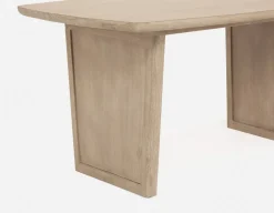 SAHARA solid acacia wood dining table 160 cm