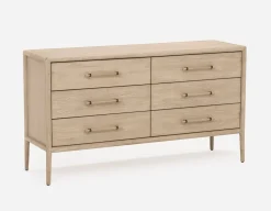 SAHARA solid acacia wood dining table 160 cm