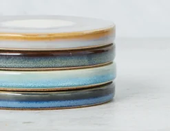 SAMARIA set of 4 ceramic coasters