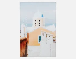 SANTORINI I framed giclée 100 cm x 150 cm
