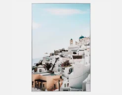 SANTORINI III framed giclée 100 cm x 150 cm