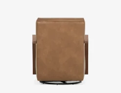SELBY swivel glider accent chair