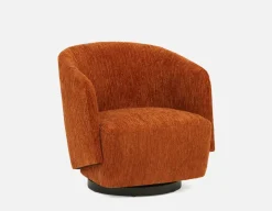 SELBY swivel glider accent chair