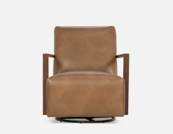 SELBY swivel glider accent chair