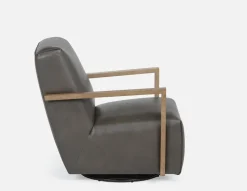SELBY swivel glider accent chair