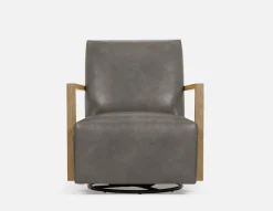 SELBY swivel glider accent chair