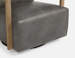 SELBY swivel glider accent chair