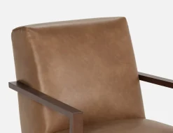 SELBY swivel glider accent chair