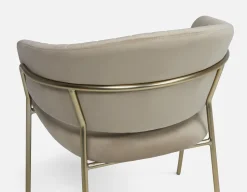 SHARON velvet dining armchair