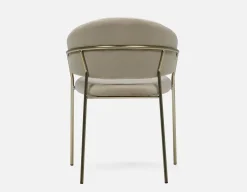SHARON velvet dining armchair