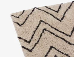 SIERA hand-tufted cotton rug 61 cm x 91 cm