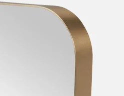SIGMUS stainless steel mirror 60 cm x 80 cm