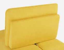 SIMON accent chair with adjustable backrest