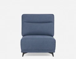 SIMON accent chair with adjustable backrest