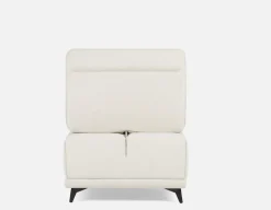 SIMON accent chair with adjustable backrest