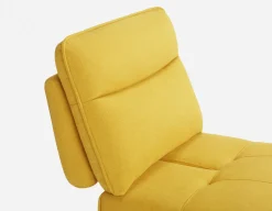 SIMON accent chair with adjustable backrest