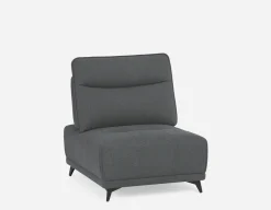 SIMON accent chair with adjustable backrest