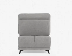SIMON accent chair with adjustable backrest