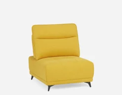 SIMON accent chair with adjustable backrest