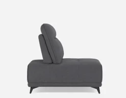 SIMON accent chair with adjustable backrest