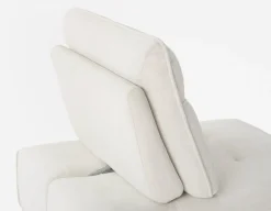 SIMON accent chair with adjustable backrest