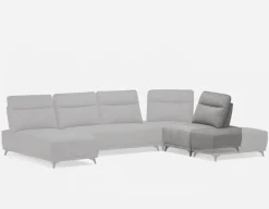 SIMON accent chair with adjustable backrest