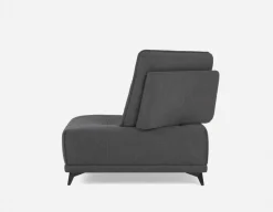 SIMON corner seat with adjustable backrest