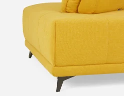 SIMON corner seat with adjustable backrest