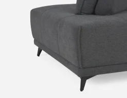 SIMON corner seat with adjustable backrest