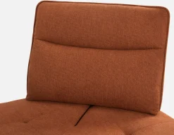 SIMON corner seat with adjustable backrest