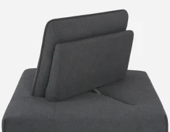 SIMON corner seat with adjustable backrest