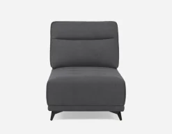 SIMON modern contemporary lounger with adjustable backrest