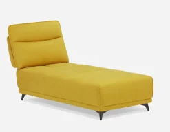 SIMON modern contemporary lounger with adjustable backrest