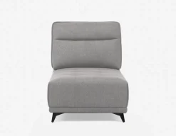 SIMON modern contemporary lounger with adjustable backrest