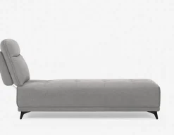 SIMON modern contemporary lounger with adjustable backrest
