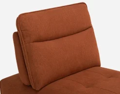 SIMON modern contemporary lounger with adjustable backrest