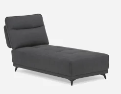 SIMON modern contemporary lounger with adjustable backrest