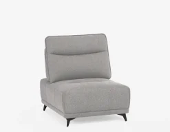 SIMON modern contemporary lounger with adjustable backrest