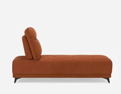 SIMON modern contemporary lounger with adjustable backrest