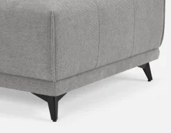SIMON modern contemporary lounger with adjustable backrest