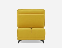 SIMON modern contemporary lounger with adjustable backrest