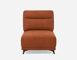 SIMON modern contemporary lounger with adjustable backrest
