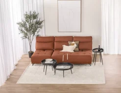 SIMON 2-pc modular interchangeable sofa